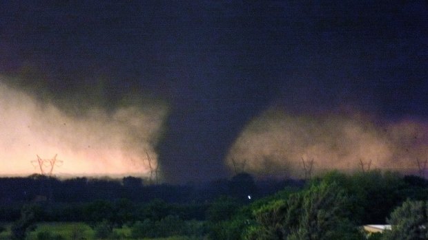 A tornado in Oklahoma in 1999. 