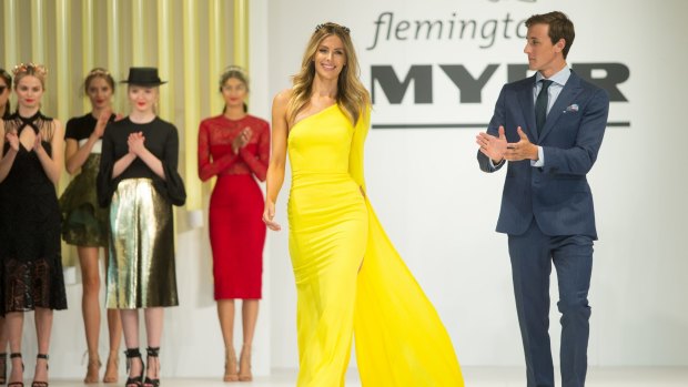 Myer's Spring Fashion Launch catwalk.