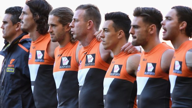 Hard to love: GWS have moved from their initial Blacktown base to Homebush and play three premiership games a season in Canberra.
