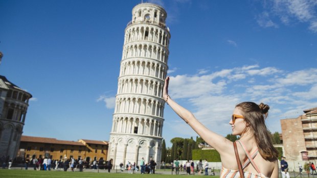 Why is it so? The Leaning Tower of Pisa.