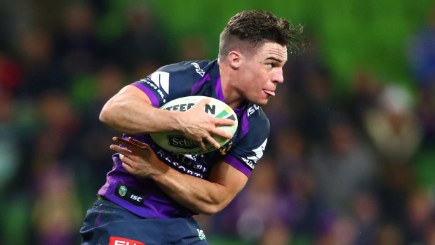 Brodie Croft is one four key re-signings at Melbourne Storm.