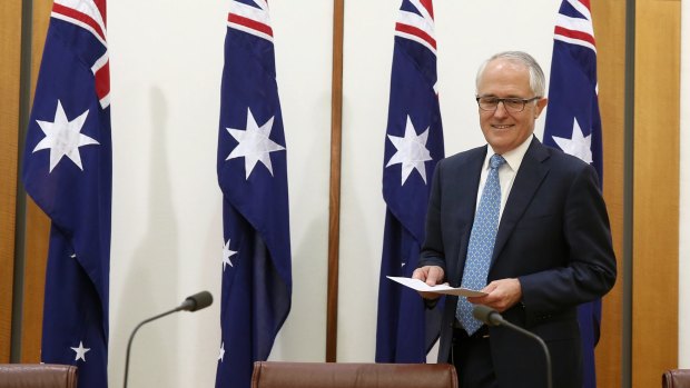 Prime Minister Malcolm Turnbull says his new frontbench will be sworn in on Monday. 