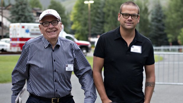 Rupert and Lachlan Murdoch want to ensure that any deal between Ten and Foxtel does not lead to accusations of bias. 