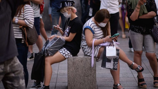 Face masks have become all-important in MERS-stricken South Korea, which on Sunday reported its 15th death from the disease.