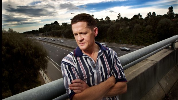 Douglas Harley photographed in 2013 after he spoke out against the East West Link project. 