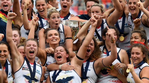 Reigning AFLW premiers Adelaide will be playing a different game next year.