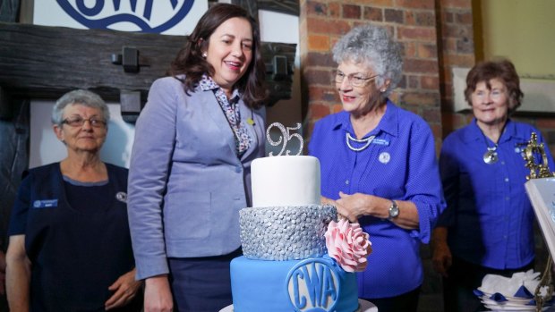 On its 95th birthday, Premier Annastacia Palaszczuk announces the $1 million grant to the Queensland Country Women's Association.