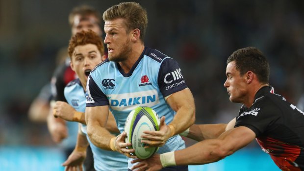 Move inside: Rob Horne will start at inside centre for the Waratahs against the Chiefs.