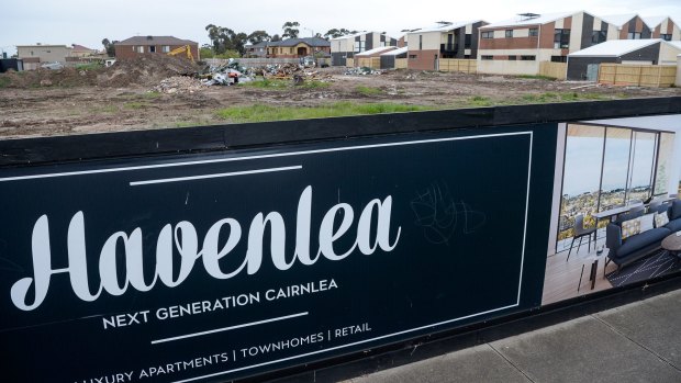 Waste from the Corkman pub was dumped at new luxury development site called Havenlea in Cairnlea.