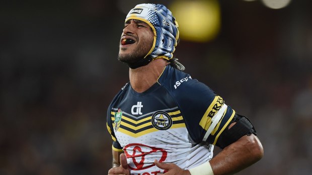 Gutted: Can JT lift his Cowboys at home in Townsville?