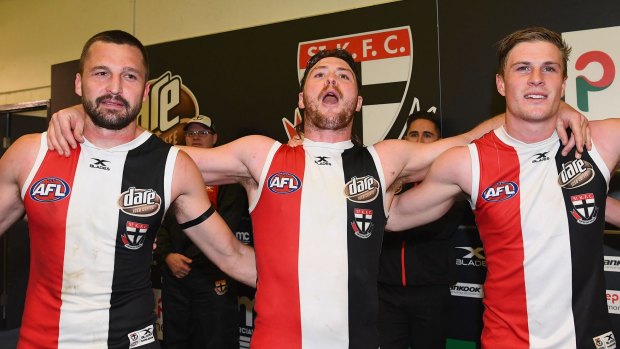 Jarryn Geary (left) has acknowledged his team overstepped the mark.