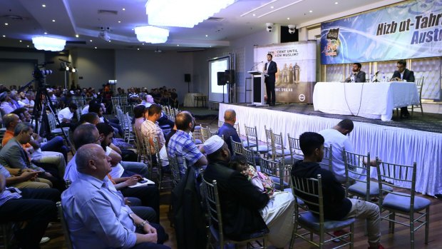 Hizb ut-Tahrir conference in Sydney on Sunday: "A Community Criminalised: Innocent Until Proven Muslim".