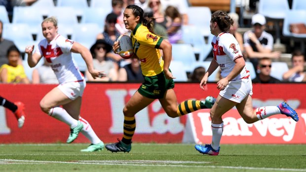 Outstanding: Corban McGregor is one of the most dangerous backline players in the women's game.