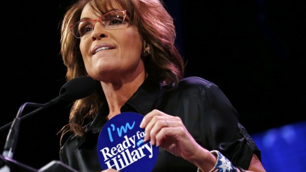 Former vice-presidential candidate Sarah Palin said she was "interested" in a 2016 run.
