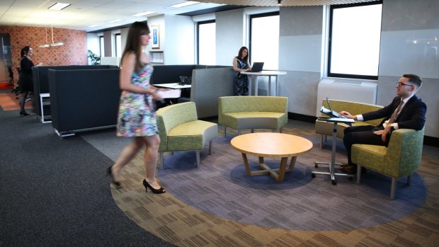 Open working spaces can work better for collaboration than hot desks.