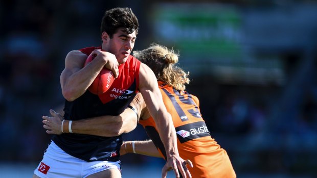 Christian Petracca in action for the Demons
