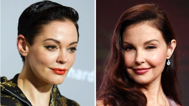 Actresses Rose McGowan and Ashley Judd were among the women named in the report.