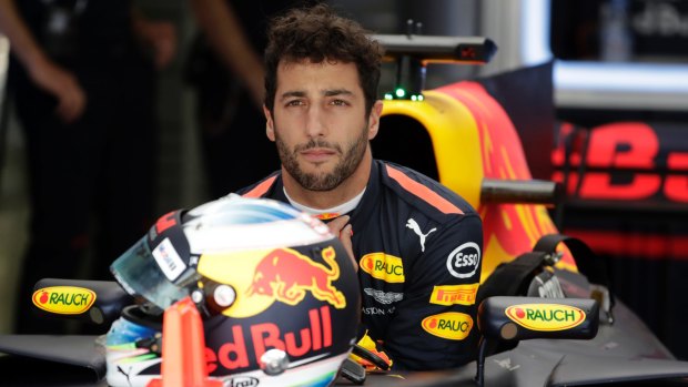 Red Bull driver Daniel Ricciardo 