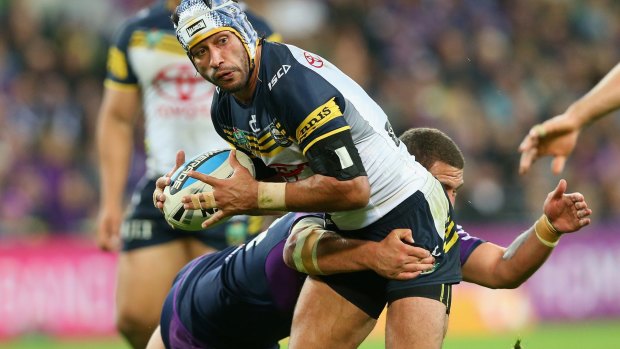 Closing in on glory: Johnathan Thurston.