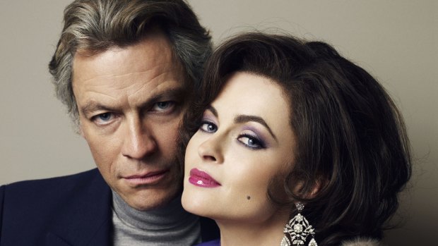 Dominic West is Richard Burton and Elizabeth Taylor is played by Helena Bonham Carter in Burton and Taylor.