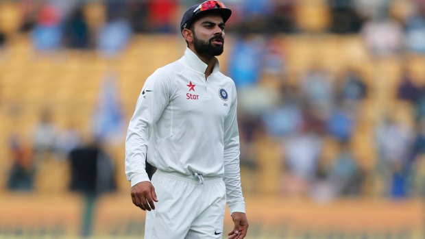 Virat Kohli has struggled with the bat this series and is now a doubt for the fourth Test.