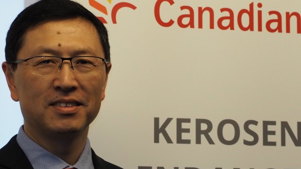 Shawn Du, chief executive of Canadian Solar.