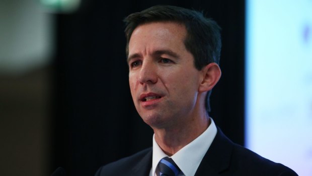 "I will defend the defensible but if I need to act, I will": Minister Simon  Birmingham.