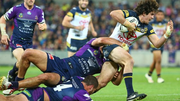 Family affair: North Queensland Cowboys hooker Jake Granville.