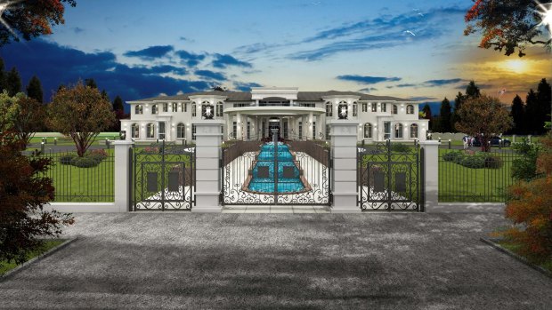 Cr Khan's planned Tarneit mansion is to have 16 bedrooms.
