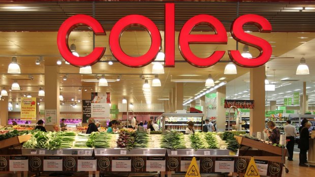 Coles' earnings growth has slowed to its weakest level in nine years.