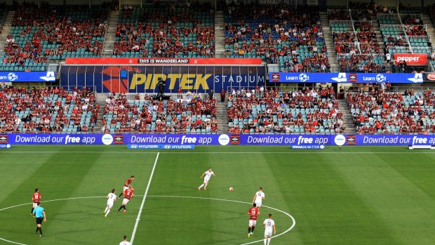 Out with the old: Parramatta Stadium has passed its use-by date. 