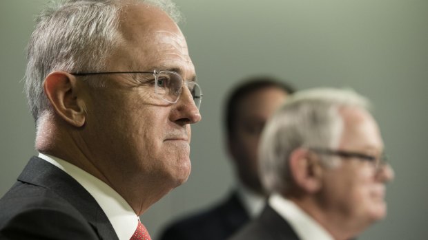 Bad habits: Prime Minister Malcolm Turnbull has not been able to resist the spin doctors.