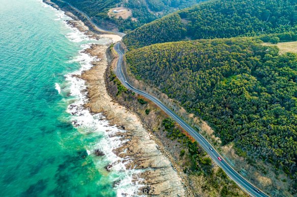 The Great Ocean Road, Victoria.