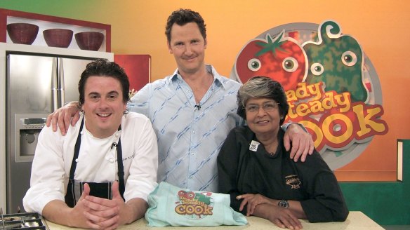 Simpson (left) found fame as a chef on TV show 'Ready Steady Cook'. 