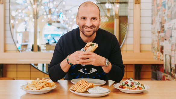 George Calombaris's Jimmy Grants chain has expanded to Sydney.