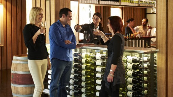 The cellar door at Vasse Felix.