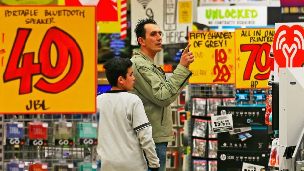 Music and movies once dominated JB Hi-Fi's stores. 