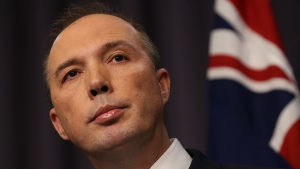 Immigration Minister Peter Dutton