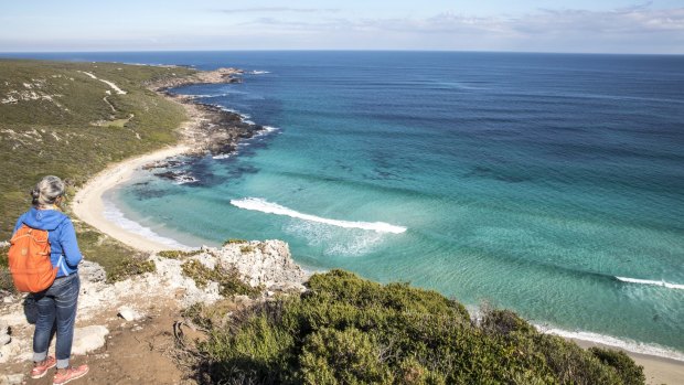 The Cape to Cape track above Conto Spring Beach.