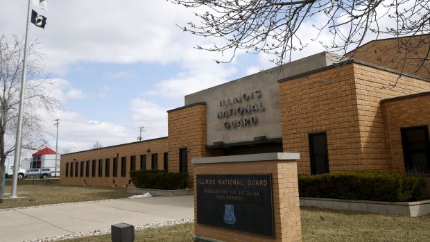 The Illinois Army National Guard facility where Hassan Edmonds was assigned.
