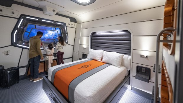 Halcyon starcruiser cabin.