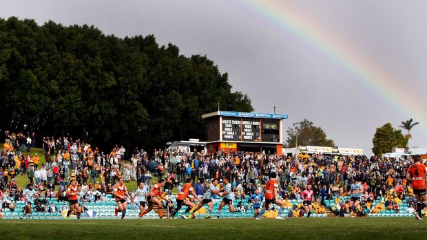 No gold at end of rainbow?: West Tigers' future at Leichhardt Oval is in doubt.