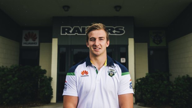 Young gun Lachlan Croker has signed a deal to stay at the Raiders until 2017.