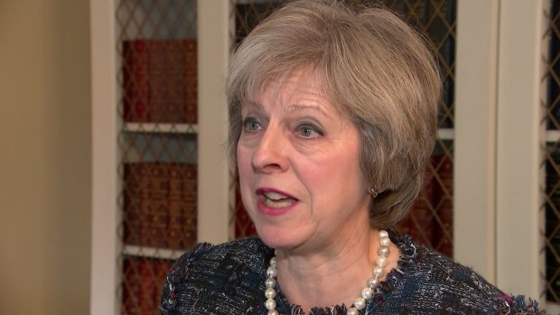 British Prime Minister Theresa May has said Donald Trump "does not understand the UK and what happens in the UK".