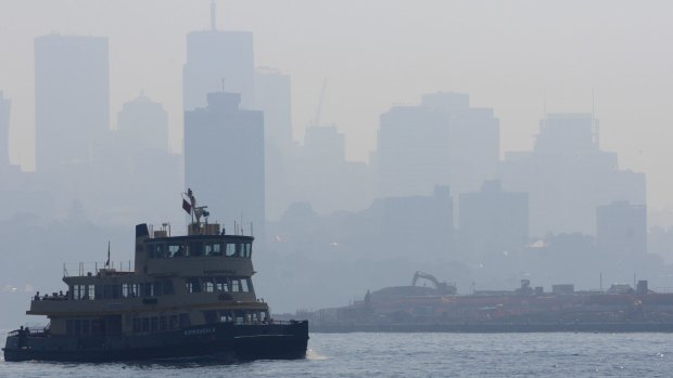 Pollution concerns: latest data shows Sydney is hardly a pristine place to live.