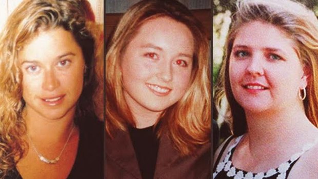 Victims: Ciara Glennon, Sarah Spiers and Jane Rimmer.