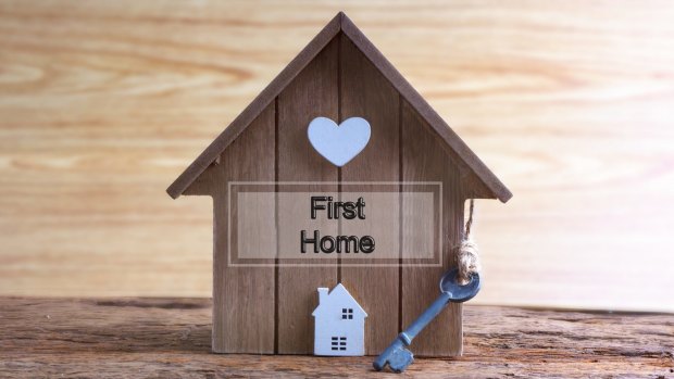 The number of properties sold to first home buyers is rising.