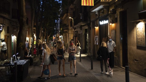 In Barcelona health authorities have ordered nightclubs closed and restaurants and bars to close by midnight.