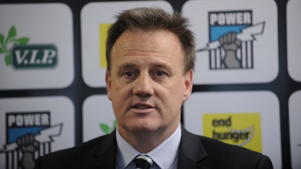 Port Adelaide chief executive Keith Thomas: "We will wait for the outcome but in the worse-case scenario we would look at applying to the AFL for compensation by potentially upgrading a rookie."