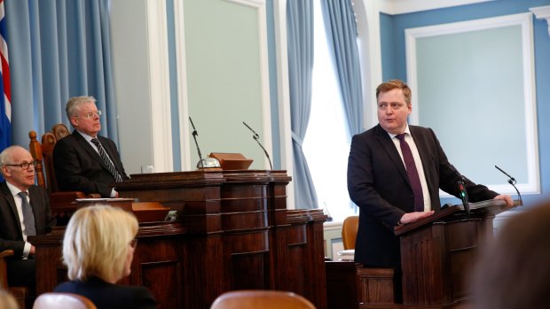 Icelandic Prime Minister Sigmundur David Gunnlaugsson was forced to stand down after his wife was named in the Panama Papers.